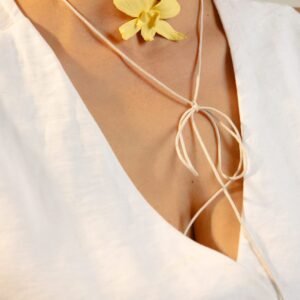 Chokers florales escultoricos — Tienda Menta